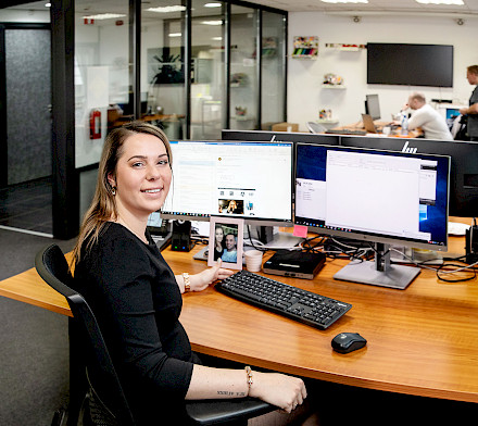 Die Finanzabteilung ist das dynamische Arbeitsumfeld, das Sie suchen